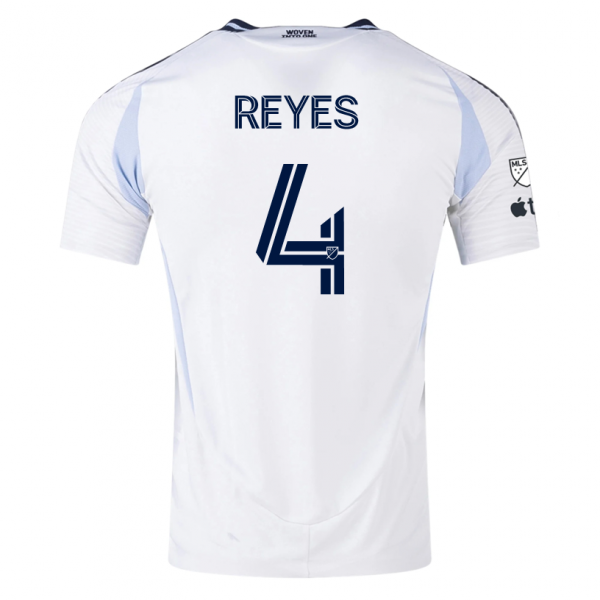 adidas San Diego FC Andres Reyes Away Jersey 25/26 w/ MLS & Apple Patch (White)