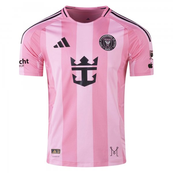 adidas Lionel Messi Inter Miami CF Home Jersey 25/26 w/ MLS Patches + Sponsor (Easy Pink)