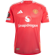 adidas Manchester United Christian Eriksen Home Jersey w/ Europa League Patches 24/25 (MUFC Red/Bright Red)