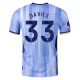 Nike Tottenham Ben Davies Away Jersey w/ EPL + No Room For Racism Patches 24/25 (Cobalt Bliss/Binary Blue)