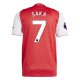 adidas Bukayo Saka Arsenal FC Home Jersey 25/26 w/ EPL Patch (Better Scarlet/White)