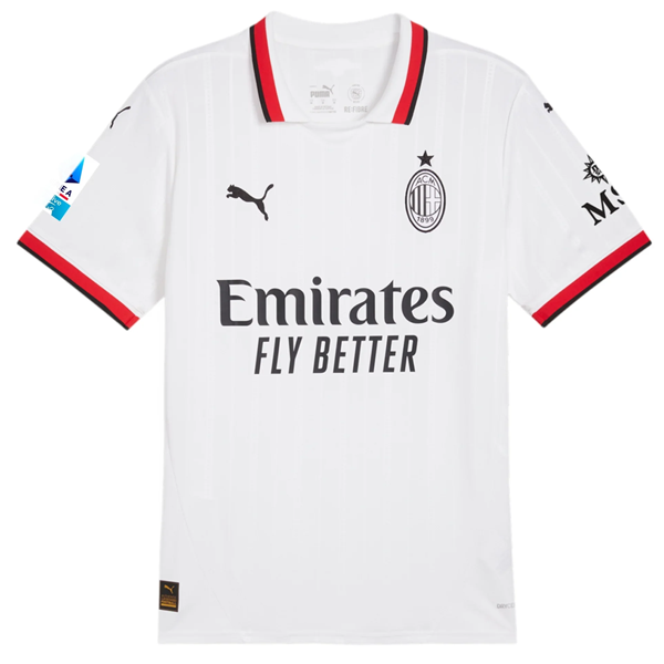 Puma AC Milan Samuel Chukwueze Away Jersey w/ Serie A Patch 24/25 (Puma White)