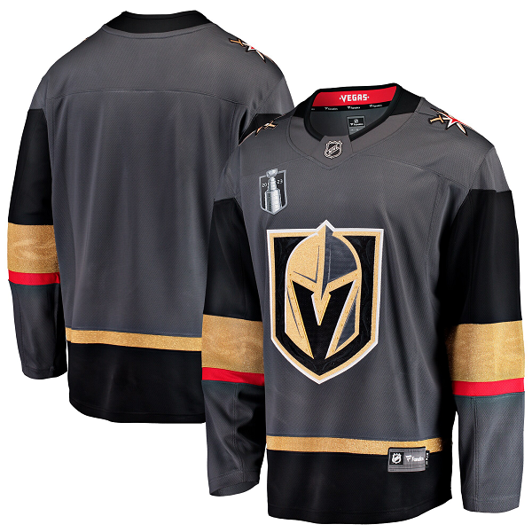 Men's Vegas Golden Knights Black 2023 Stanley Cup Final Alternate Breakaway Jersey