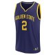 Men's Golden State Warriors Brandin Podziemski Fanatics Navy  Fast Break Replica Jersey - Statement Edition