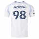 adidas San Diego FC Jacob Jackson Away Jersey 25/26 w/ MLS & Apple Patch (White)