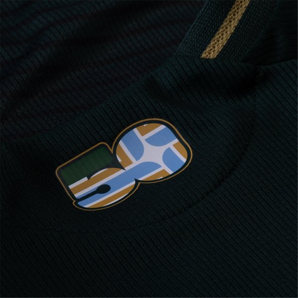 adidas Antony Portland Timbers Home Jersey w/ MLS & Apple Patch 25/26 (Green/Gold)