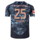 adidas Bayern Munich Thomas Muller Away Jersey w/ Bundesliga Patch 24/25 (Black/Copper/Blue)