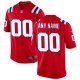 Men's New England Patriots Nike Red Alternate Custom Jersey