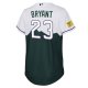 Youth Colorado Rockies Kris Bryant Nike Green City Connect Replica Player Jersey