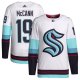 Men's Seattle Kraken Jared McCann adidas White Away Primegreen Player Jersey