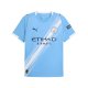 Puma Manchester City Home Jersey 25/26 w/ EPL + Sponsor Patch (Team Light Blue/Puma White)