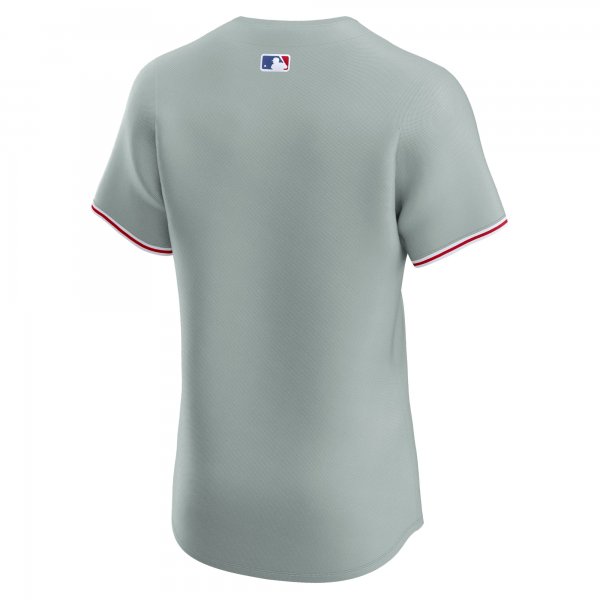 Men's Philadelphia Phillies Nike Gray Road Elite Jersey