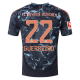 adidas Bayern Munich Raphaël Guerreiro Away Jersey w/ Bundesliga Patch 24/25 (Black/Copper/Blue)