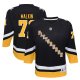 Youth Pittsburgh Penguins Evgeni Malkin Black 2021/22 Alternate Replica Player Jersey