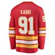 Men's Calgary Flames Nazem Kadri Fanatics Red Home Breakaway Player Jersey