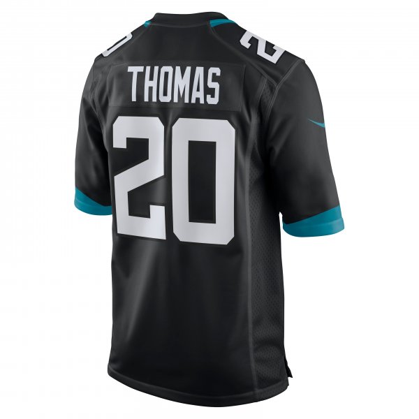 Men's Jacksonville Jaguars Daniel Thomas Nike Black Game Jersey