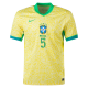 Nike Brazil Casemiro Home Jersey 24/25 (Dynamic Yellow/Lemon Chiffon/Green Spark)