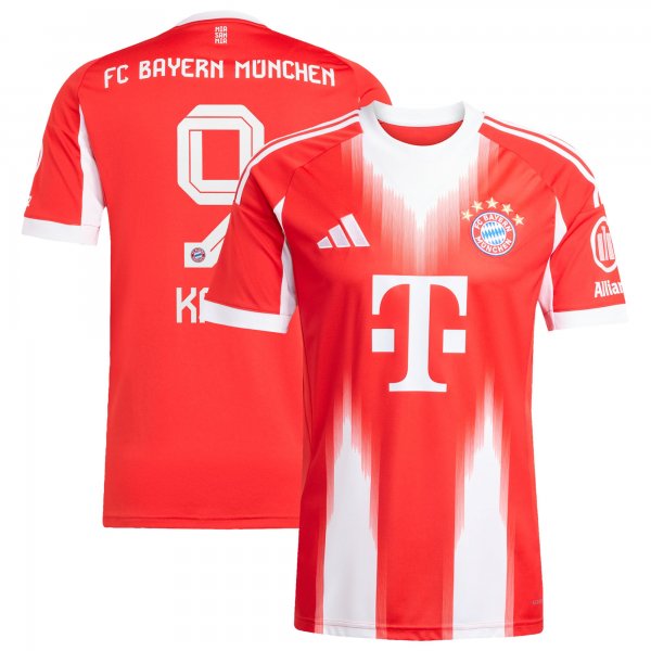 Harry Kane Bayern Munich adidas 2025/26 Home Replica Jersey - Red