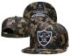 Las Vegas Raiders's black and white cap