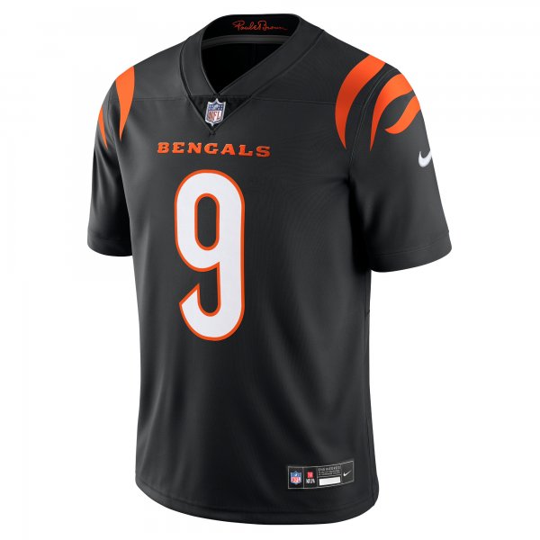 Men's Cincinnati Bengals Joe Burrow Nike Black  Vapor Untouchable Limited Jersey