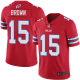 Buffalo Bills #15 John Brown Red men's Stitched NFL Limited Rush Jersey