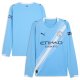 Manchester City Puma 2025/26 Home Replica Long Sleeve Jersey - Sky Blue