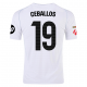 adidas D. Ceballos Real Madrid Home Jersey w/ La Liga Patches 24/25 (White/Black)