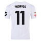adidas Rodrygo Real Madrid Home Jersey w/ La Liga Patches 24/25 (White/Black)