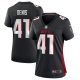 Women's Atlanta Falcons Lukas Denis Nike  Black  Game Jersey