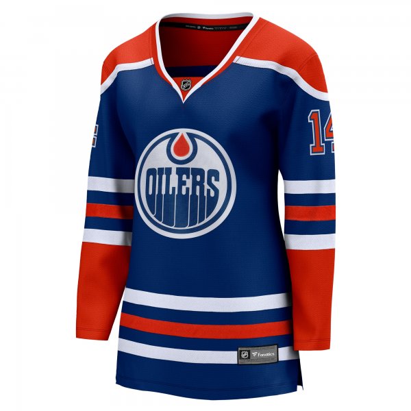 Women's Edmonton Oilers Mattias Ekholm Fanatics Royal Home Breakaway Jersey