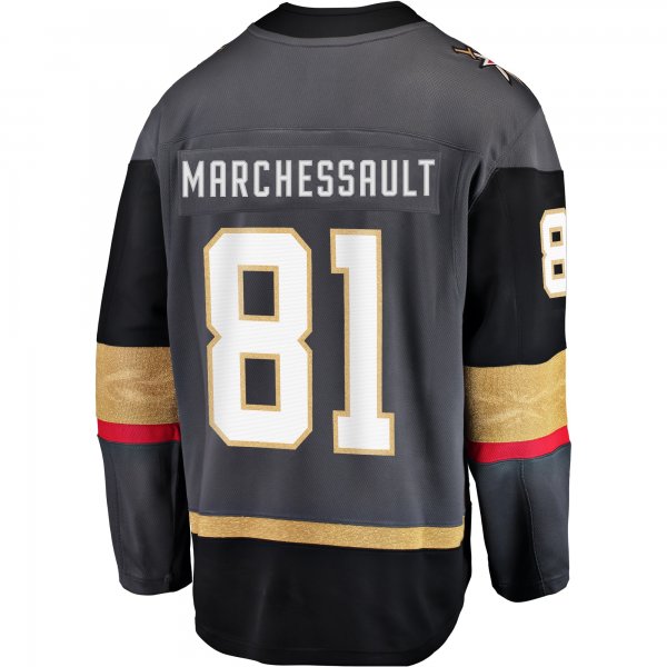 Men's Vegas Golden Knights Jonathan Marchessault Fanatics Gray Alternate Breakaway Player Jersey