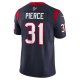 Men's Houston Texans Dameon Pierce Nike Navy Vapor F.U.S.E. Limited Jersey