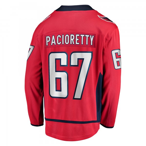 Men's Washington Capitals Max Pacioretty Fanatics Red Home Breakaway Player Jersey