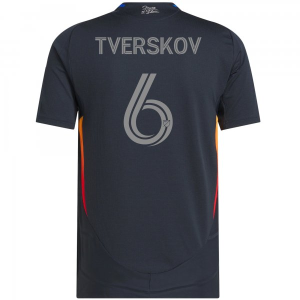 adidas Jeppe Tverskov San Diego FC Home Jersey w/ MLS + Apple TV Patches 25/26 (Night Navy)