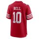 Men's San Francisco 49ers Ronnie Bell Nike Scarlet Team Game Jersey