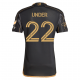 adidas Cengiz Ünder LAFC Home 2025 Jersey w/ MLS + Apple TV + Ford Patches (Black/Gold)