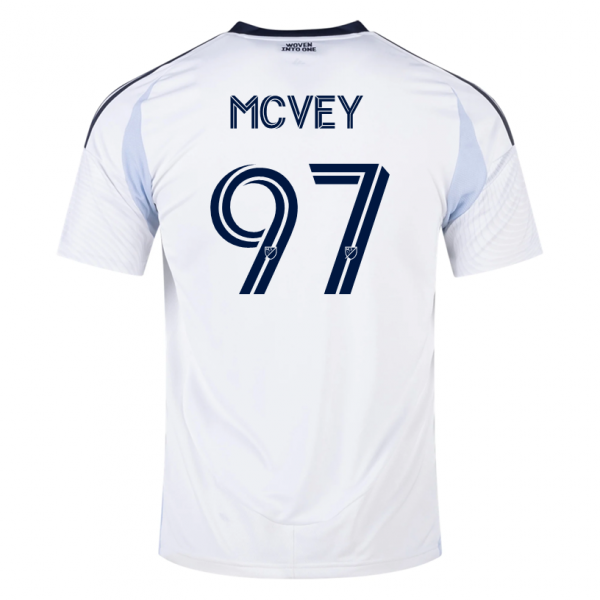 adidas Chris McVey San Diego FC Away Jersey 25/26 (White)