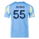 adidas Philadelphia Union Sal Olivas Away Jersey 25/26 (Blue/Yellow)