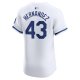 Men's Kansas City Royals Carlos HernÃÂ¡ndez Nike White Home Elite Player Jersey