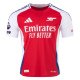 adidas Arsenal Emile Smith Rowe Home Jersey w/ EPL + No Room For Racism Patches 24/25 (Better Scarlet/White)