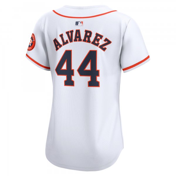 Women's Houston Astros Yordan Alvarez Nike White Home Limited Player Jersey