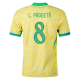 Nike Mens Brazil Lucas Paquetá Home Jersey 24/25 (Dynamic Yellow/Lemon Chiffon/Green Spark)