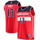 Men's Washington Wizards Jordan Poole Fanatics Red Fast Break Player Jersey - Icon Edition