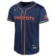 Youth Houston Astros Yordan Alvarez Nike Navy City Connect Limited Player Jersey