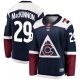 Men's Colorado Avalanche Nathan MacKinnon Fanatics Navy Alternate Breakaway Player Jersey