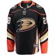 Men's Anaheim Ducks Gustav Lindstrom Fanatics Black Home Premier Breakaway Player Jersey