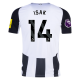 adidas Newcastle United Alexander Isak Home Jersey w/ EPL Patch 24/25 (Black/White)
