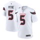 Men's Houston Texans Jalen Pitre Nike White Game Jersey