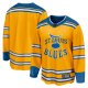 Men's St. Louis Blues Fanatics Yellow Special Edition 2.0 Breakaway Blank Jersey