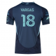 adidas O. Vargas Seattle Sounders Away Jersey 25/26 w/ MLS Patches & Sponsor (Aura Ink)